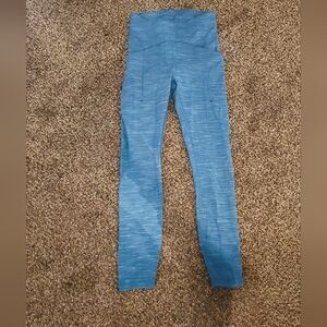 Lululemon Athletica Blue Leggings